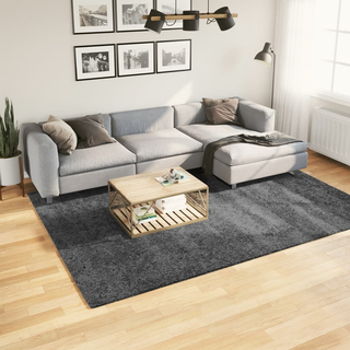 vidaXL Rug OVIEDO Short Pile Anthracite 200x280 cm - Giant Lobelia