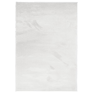 vidaXL Rug OVIEDO Short Pile Grey 120x170 cm - Giant Lobelia