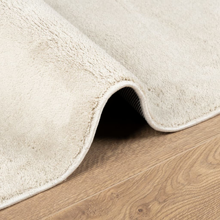 vidaXL Rug OVIEDO Short Pile Beige 80x150 cm - Giant Lobelia