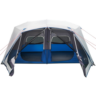 Camping Tent with LED Light 10-Person Green Light Blue - Giant Lobelia