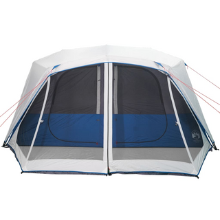 Camping Tent with LED Light 10-Person Green Light Blue - Giant Lobelia