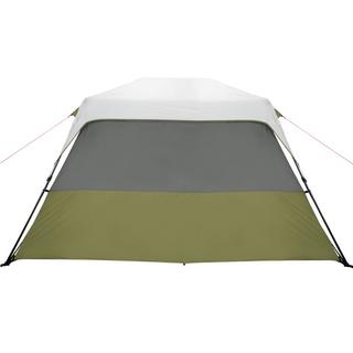 Camping Tent with LED Light 6-Person Light Green - Giant Lobelia