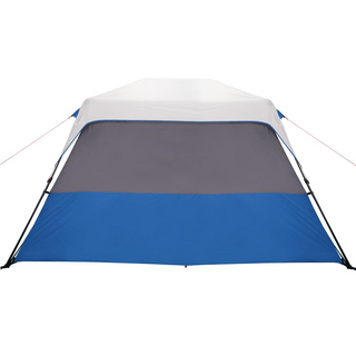 Camping Tent with LED Light 6-Person Light Blue - Giant Lobelia