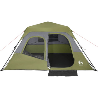 Camping Tent 6-Person Green Waterproof - Giant Lobelia