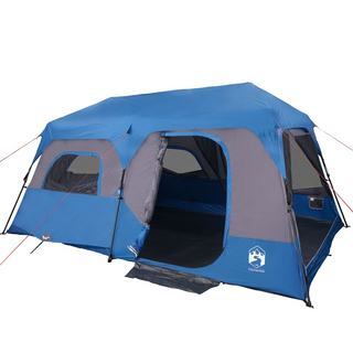 Camping Tent 9-Person Blue Waterproof - Giant Lobelia