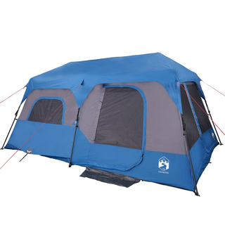 Camping Tent 9-Person Blue Waterproof - Giant Lobelia