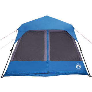 Camping Tent 9-Person Blue Waterproof - Giant Lobelia