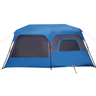 Camping Tent 9-Person Blue Waterproof - Giant Lobelia