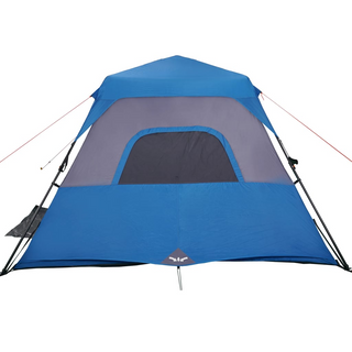 Camping Tent 6-Person Blue Waterproof - Giant Lobelia