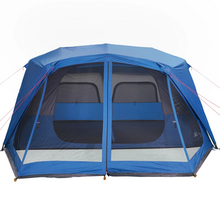 Camping Tent 10-Person Blue Waterproof - Giant Lobelia