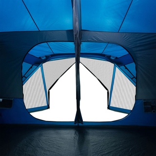 Camping Tent 10-Person Blue Waterproof - Giant Lobelia