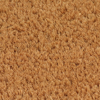 Door Mat Natural 40x60 cm Tufted Coir - Giant Lobelia