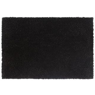 Door Mats 2 pcs Black 40x60 cm Tufted Coir - Giant Lobelia