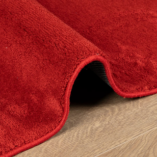 Rug OVIEDO Short Pile Red 240x340 cm - Giant Lobelia