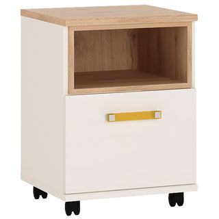 4KIDS 1 Door Desk Mobile with Orange Handles - Giant Lobelia