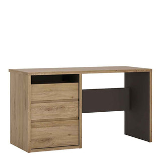 Shetland 3 Drawer Desk - Giant Lobelia