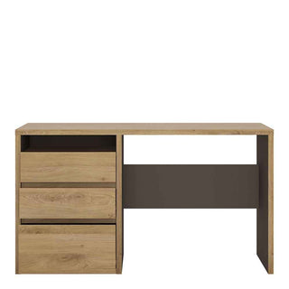 Shetland 3 Drawer Desk - Giant Lobelia