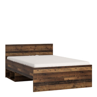 Brooklyn Single Bed 120cm in Walnut - Giant Lobelia