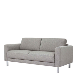 Cleveland 2-Seater Sofa in Nova Light Grey - Giant Lobelia