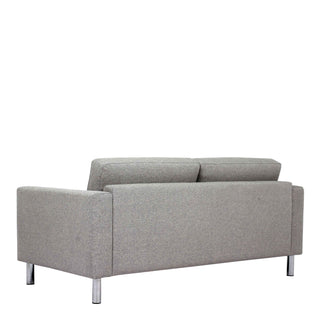 Cleveland 2-Seater Sofa in Nova Light Grey - Giant Lobelia