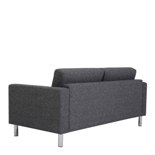 Cleveland 2-Seater Sofa in Nova Anthracite - Giant Lobelia