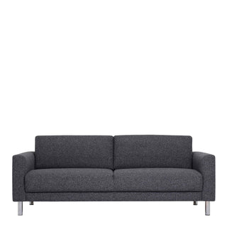 Cleveland 3-Seater Sofa in Nova Anthracite - Giant Lobelia