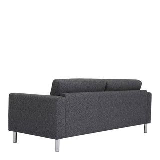 Cleveland 3-Seater Sofa in Nova Anthracite - Giant Lobelia