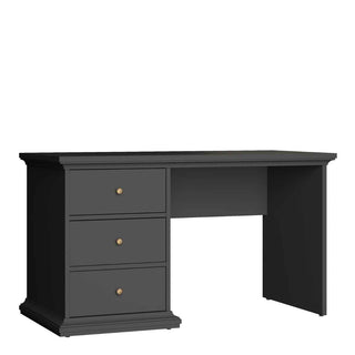 Paris Desk in Matt Grey - Giant Lobelia