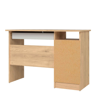 Function Plus 4 Drawer Desk Handleless Drawer in Jackson Hickory Oak - Giant Lobelia