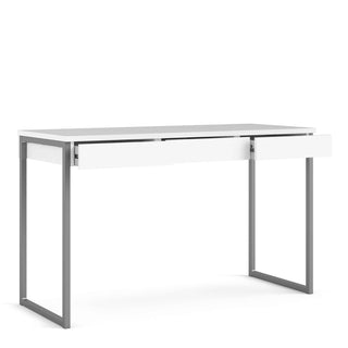 Giant Lobelia Desk 3 Drawers in White - Giant Lobelia