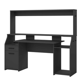 Gaming Desk with 1 Door 1 Drawer - Giant Lobelia