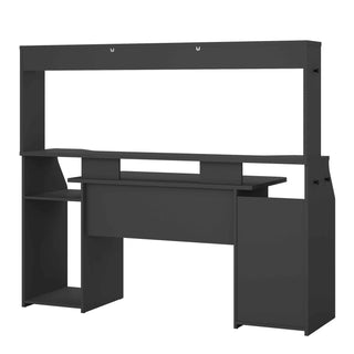 Gaming Desk with 1 Door 1 Drawer - Giant Lobelia