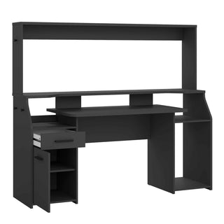 Gaming Desk with 1 Door 1 Drawer - Giant Lobelia