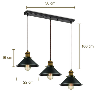 Chandelier Fixture Adjustable Wavy Ceiling Hanging Lamp Light~2818 - Giant Lobelia
