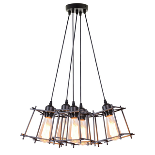 Vintage Industrial Retro Ceiling Light Cage Loft Chandelier Pendant Light Lamp~2143 - Giant Lobelia