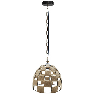Dome Shape Ceiling Pendant Light Hemp Rope Hanging Light E27 Lamp Shade~1535 - Giant Lobelia