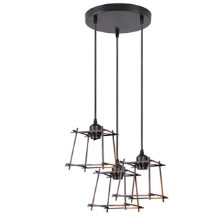 Industrial Square Wire Cage Ceiling Pendant Light~1490 - Giant Lobelia