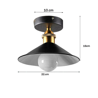 Ceiling Light Round Cone Down Lights Bathroom Kitchen Living Room Ceiling Lamp~1349 - Giant Lobelia