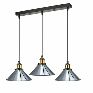 Ceiling Pendant Light Modern Style 3 Cluster Metal Lampshade Colour Light Shades~1323 - Giant Lobelia