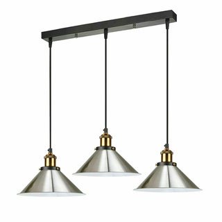 Ceiling Pendant Light Modern Style 3 Cluster Metal Lampshade Colour Light Shades~1323 - Giant Lobelia