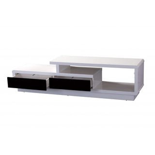 Abberly High Gloss TV Cabinet - Giant Lobelia